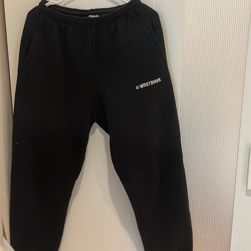 Worst Behavior Sweatpants, black, size: M